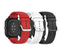 Compatibile con Garmin venu/venu sq/vivoactive 5/vivoactive 3/vivomove Style/venu 2 Plus, cinturino in silicone largo 20 mm per Amazfit GTS3 BIP Cinturino di ricambio (colore 3d)