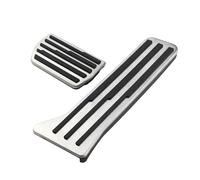 compatibile con Geely Zeekr 001 2021 2022 2023 2024 Copertura per pedale del freno dell'acceleratore del gas Cuscinetto in acciaio inossidabile Set di coperture per pedali per auto Manuale Auto