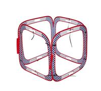 Compatibile con GEMFAN, 1 set AC-SM-4 Racing Gate for interni | Cancello a ostacoli su quattro lati, percorso di corsa indoor, addestramento con droni FPV