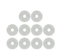 Compatibile con gli accessori del robot aspirapolvere JONR P20 PRO, sostituzione efficiente delle parti di pulizia ricambio in microfibra panno for la(B-10PCS)