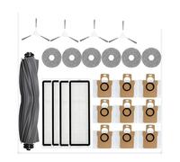 Compatibile con gli accessori Dreame L10s Ultra / S10 Pro for XIAOMI Mijia Omni 1S B101CN Robot X10+ Robot Vacuum Spazzola laterale principale Filtro Mop Parti(Brown)