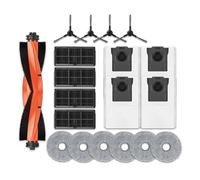 Compatibile con gli accessori for aspirapolvere robot Dreame L10s Ultra Gen2 / X30 Ultra, spazzola laterale principale, panno for mocio, filtro HEPA, sacchetto for la polvere, pezzi di ricambio(Clear)