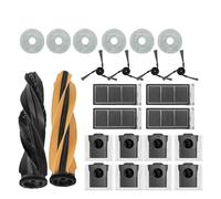 Compatibile con gli accessori for aspirapolvere robot Dreame X50 Ultra / S40 Enhanced Edition, rullo principale, spazzola laterale, filtro Hepa, sacchetto for la polvere.(O)