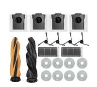Compatibile con gli accessori for aspirapolvere robot Dreame X50 Ultra / S40 Enhanced Edition, rullo principale, spazzola laterale, filtro Hepa, sacchetto for la polvere.(N)