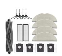 Compatibile con gli accessori for robot aspirapolvere Dreame Mova S10 / Mova S10 Plus, sacchetti for la polvere, spazzole laterali principali, panni, filtri HEPA, pezzi di ricambio(Pink)