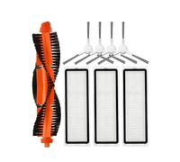 Compatibile con gli accessori Xiaomi Robot Vacuum S40C/E101 Spazzola principale a rullo laterale, filtro Hepa Accessori(Chocolate)