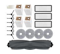 Compatibile con gli aspirapolvere robot Dreame L20 Ultra Spazzola laterale principale Filtro Hepa Mop Sacchetti for la polvere Pezzi di ricambio Accessori