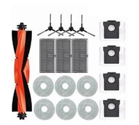 Compatibile con gli aspirapolvere robot Dreame Mova E30 Ultra/Trouver E30 Ultra. Accessori: spazzola laterale principale, filtro Hepa, panni for mocio, sacchetto for la polvere di ricambio.(WHITE)