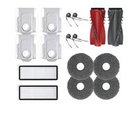 Compatibile con gli aspirapolvere robot Roborock Qrevo 5AE / Curv/CurvC/Curv S5X / 5A1 / 5XC / Edge/EdgeC/Edge S5A / 5V1, kit di parti di ricambio(15pcs)