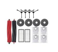 Compatibile con gli aspirapolvere robot Roborock Qrevo Master/Qrevo Slim Accessorio for la pulizia Spazzola laterale principale Filtro Hepa Panni for mocio(Burgundy)