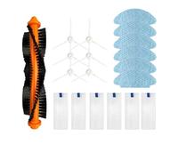 Compatibile con gli aspirapolvere robot Rowenta Tefal X-plorer 20/40 45 50 Isweep X3, spazzola laterale principale, filtro Hepa, accessori for mocio(Set M)