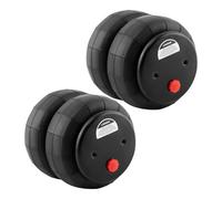 Compatibile con GMC per Trail Boss per Silverado per Sierra 1500 AT4 2X 2600 libbre Molle ad Aria sospensioni Borse Porta Singola 1/2" npt