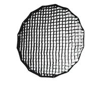 Compatibile con Godox P90L/P90H - Softbox parabolico profondo a 16 aste da 90 cm con griglia a nido d'ape
