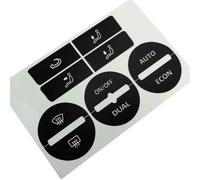 Compatibile con GOLF Mk5 2004 2005 2006 2007 2008 Aria condizionata Climatizzatore Pulsante Adesivo Riparazione Usurato Peeling