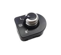 Compatibile Con Golf Per J&etta MK4 Per Passat B5 B5.5 LHD Pomello Interruttore Specchietto Retrovisore Laterale Cromato Opaco Con Funzione Riscaldamento