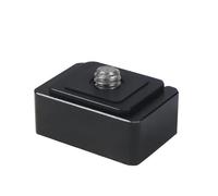 Compatibile con GoPro/DJI - Piastra di montaggio for fotocamera a sgancio rapido con vite da 1/4" for treppiede, stabilizzatore, guida scorrevole, kit di commutazione rapida(Feichao Kit)