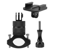 Compatibile con GoPro Hero 13/12/11/10/9/5, DJI Action - Adattatore for montaggio su treppiede con base a sgancio rapido in lega di alluminio, accessorio for Vlog