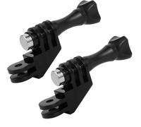 Compatibile con GoPro Hero 4/5/6/7/8/9/10/11/12 Nero - Adattatore for braccio regolabile multi-conversione a 90°(2PCS)