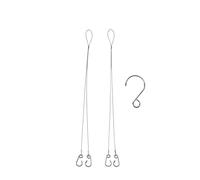 Compatibile con griglia for barbecue da campeggio, rete in acciaio inox 304, catena sospesa for, filo gancio for pentola(Ti9004O Hang Chain)