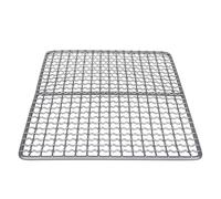 Compatibile con griglia for barbecue da campeggio, rete in acciaio inox 304, catena sospesa for, filo gancio for pentola(Ti2022C Grill Net)
