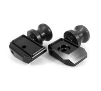 Compatibile Con GROM Per MSX125 Per MSX 125 2013-2017 2018 2019 2020 2021-2025 Forcellone Bobine Cursori Del Basamento Bobine 1 Coppia Protezione antiurto Crash Pad Slider(Black,2021-2025)