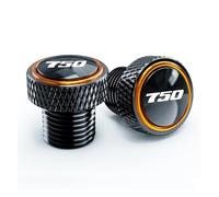 Compatibile con GSX S 750 GSX-S 750 GSX S750 GSX S 750 1000 CNC Moto Specchietto retrovisore Foro Tappo Bulloni Copertura(Orange-750)