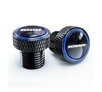 Compatibile con GSX S 750 GSX-S 750 GSX S750 GSX S 750 1000 CNC Moto Specchietto retrovisore Foro Tappo Bulloni Copertura(Blue-1000)