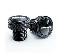 Compatibile con GSX S 750 GSX-S 750 GSX S750 GSX S 750 1000 CNC Moto Specchietto retrovisore Foro Tappo Bulloni Copertura(Black-1000)