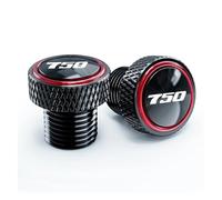 Compatibile con GSX S 750 GSX-S 750 GSX S750 GSX S 750 1000 CNC Moto Specchietto retrovisore Foro Tappo Bulloni Copertura(Red-750)