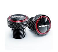 Compatibile con GSX S 750 GSX-S 750 GSX S750 GSX S 750 1000 CNC Moto Specchietto retrovisore Foro Tappo Bulloni Copertura(Red-1000)