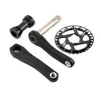 Compatibile con guarnitura for Bicicletta for Bambini GOLDIX guarnitura 110-160mm 28T-38T Corona for Bici MTB for Bambini(Crank BB 28T,150mm)