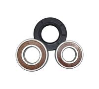 Compatibile con guarnizione dell'acqua della lavatrice a tamburo Electrolux (42 * 75 * 10/12) + cuscinetti 2 pezzi (6206 6207) Parti dell'anello di tenuta del paraolio