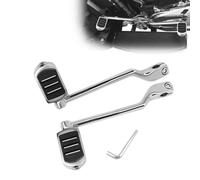 Compatibile con Harley Davidson 1986-2017 FL Softail, Touring Road King Road Glide Street Glide Electra Glide e Trike dal 2008 in poi, pioli del cambio con punta del tallone e leve anteriori