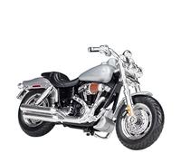Compatibile Con Harley Davidson, BREAKOUT 2016, Treno Notturno FXSTB 2002, Veicolo Simulato In Scala 1:18 Collezione Di Ornamenti Regalo For Modelli Di Moto E Biciclette(2009 Silver)