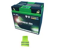 COMPATIBILE CON HARLEY DAVIDSON FLHRC Road King Classic 1745 per anno 2017 al 2019 BATTERIA A LITIO SKYRICH HJTX30Q-FP FORNITA CARICA PER L'UTILIZZO BATTERIE 12V 96WH 480A 163X124X167CM