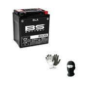 COMPATIBILE CON HARLEY DAVIDSON FLHRI Road King F/I 1450 2001-2006 BATTERIA BS BIX30L SLA GIA' PRONTA ALL’USO ATTIVA SIGILLATA BATTERIE 30 AH AMPERE 12 VOLT 165X125X175MM