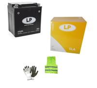 COMPATIBILE CON HARLEY DAVIDSON FLHRI Road King F/I 1450 PER ANNO 2001 AL 2006 BATTERIA YTX30L-BS SLA YIX30L-BS SPEDITA CARICA E PRONTA BATTERIE AGM 30 AMPERE 12 VOLT 166X126X173MM CCA 385A