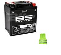 COMPATIBILE CON HARLEY DAVIDSON FLHTI Electra Glide Standard F/I 1450 da anno 2003 al 2006 BATTERIA YIX30L BS BIX30L SLA 30 AH AMPERE 12 VOLT ATTIVATA GIA' PRONTA E CARICA ALL’USO 165X125X175MM