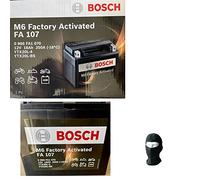 COMPATIBILE CON HARLEY DAVIDSON FLSTF Fat Boy 1450 2000-2006 BATTERIA BOSCH GIA' PRONTA ALL'USO YTX20L-BS 12V 18AH AGM BATTERIE 250CCA CARICATA MOTO SCOOTER FA1070 175 X 87 X 155