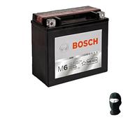 COMPATIBILE CON HARLEY DAVIDSON FLSTF Fat Boy 1450 2000-2006 BATTERIA YTX20L-BS BOSCH (SIGILLATA COMPLETA E PRONTA AL MONTAGGIO) 12V/18AH BATTERIE PER MOTO 175X87X155MM CCA250A