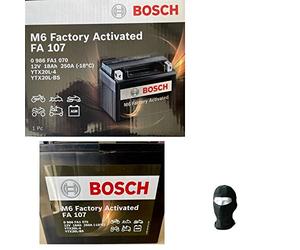 COMPATIBILE CON HARLEY DAVIDSON FXDB Dyna Street Bob 1584 2007-2013 BATTERIA BOSCH GIA' PRONTA ALL'USO YTX20L-BS 12V 18AH AGM BATTERIE 250CCA CARICATA MOTO SCOOTER FA1070 175 X 87 X 155