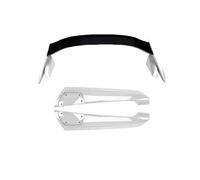 Compatibile con Hatchback Civic modificata 16-20 stile Big Tail, decima generazione Civic, spoiler posteriore senza punzonatura FK4 SI FK7, accessori aggiornati(White)