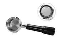 Compatibile con Hibrew, H7 H7A H10A Compatibile con Breville Barista Max Mini 58mm 3Ear Portafiltro senza fondo Accessorio for caffè espresso(58mm 3-Eea Black AL)