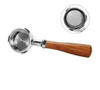 Compatibile con Hibrew, H7 H7A H10A Compatibile con Breville Barista Max Mini 58mm 3Ear Portafiltro senza fondo Accessorio for caffè espresso(58mm 3-Eea L AL)