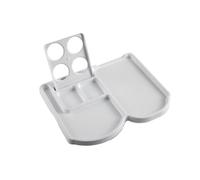 Compatibile con HiBREW - Portacapsule assorbibili, adatto a Nespresso e Dolce Gusto, vassoio for macchina da caffè(White Tray Set)