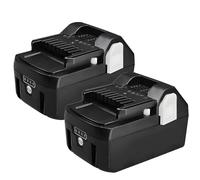 Compatibile Con Hitachi 18V 6000mAh Batteria Li-Ion Per Trapano Senza Fili E Utensile Elettrico Ricambio BSL1830C BSL1815S BSL1815X BSL1830 BCL1815 Alta Capacità(2PCS)