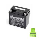 COMPATIBILE CON HM - VENT CRM B Derapage 125 per anno dal 2012 al 2015 BATTERIA YTZ7S FURUKAWA FTZ7S FORNITA CARICA E PRONTA PER L'UTILIZZO BATTERIE ATTIVE 6 AH AMPERE 12 VOLT 113X70X105MM