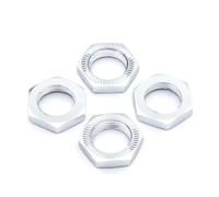 Compatibile Con Hobao Per HPI Per Redcat 1/8 RC Parti Di Aggiornamento Per Auto 17mm Adattatore Per Dado Ruota Esagonale 1 Filettatura 25mm 4 Pezzi RC Parti Auto