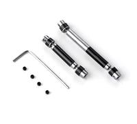 Compatibile Con HOBBYPLUS CR-18P Per Rock Per TRX4 Per Redcat 4WD 1/18 RC Crawler Ricambi Auto 2 Pezzi Set Albero Motore Centrale In Metallo Accessori RC