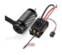 Compatibile con Hobbywing EZRUN, Max5 HV G2 250A 6-12S Sensored Brushless ESC con motore brushless 56118SD 650KV/ 800KV/ 1100KV(250A KV650 Combo)